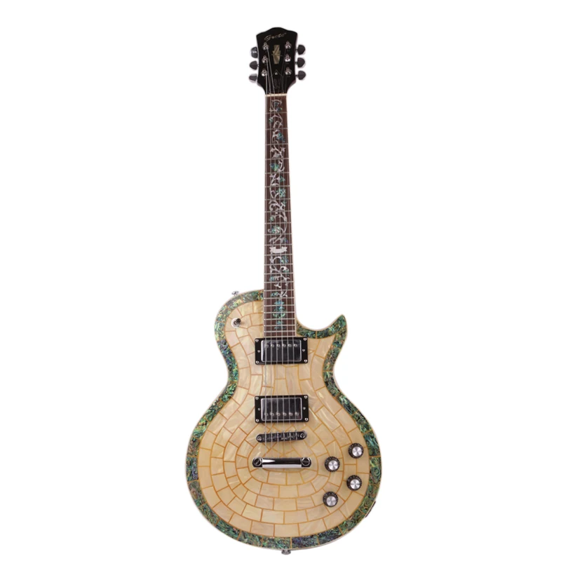 good quality  oem custom lp pearl top electric guitar electricas electro electrique guitare guiter guitarra gitar guitars