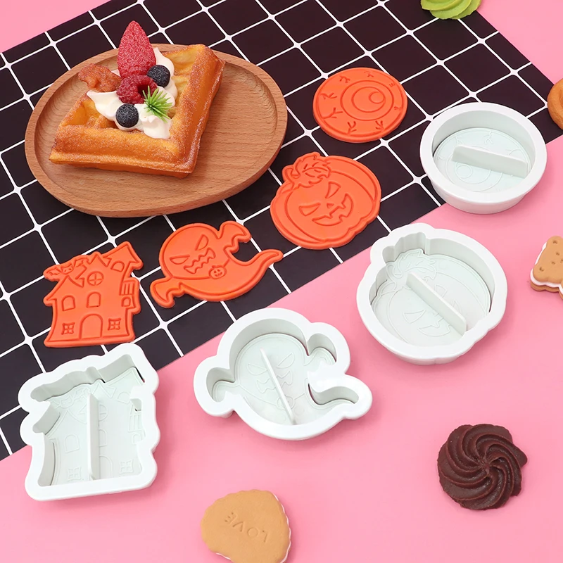 2024 new Halloween cookie mold  cartoon cake mold hot  sell original  design cookie cutter