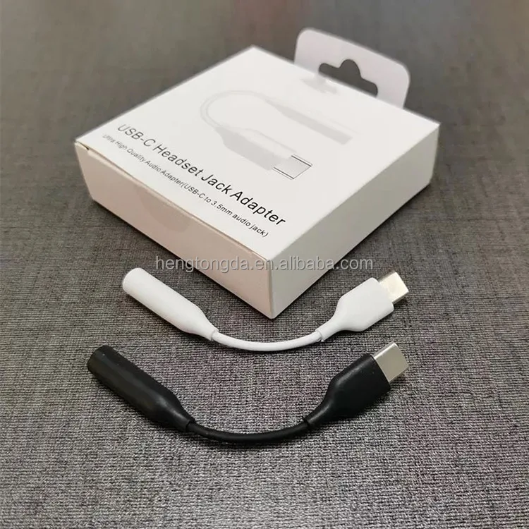 Кабель с разъемами типа C и 3 5 ММ Наушники Кабель-адаптер usb 1 USB-C Мужской до разъемом подачи внешнего сигнала AUX со штекера на гнездо для Samsung s20 Примечание 10