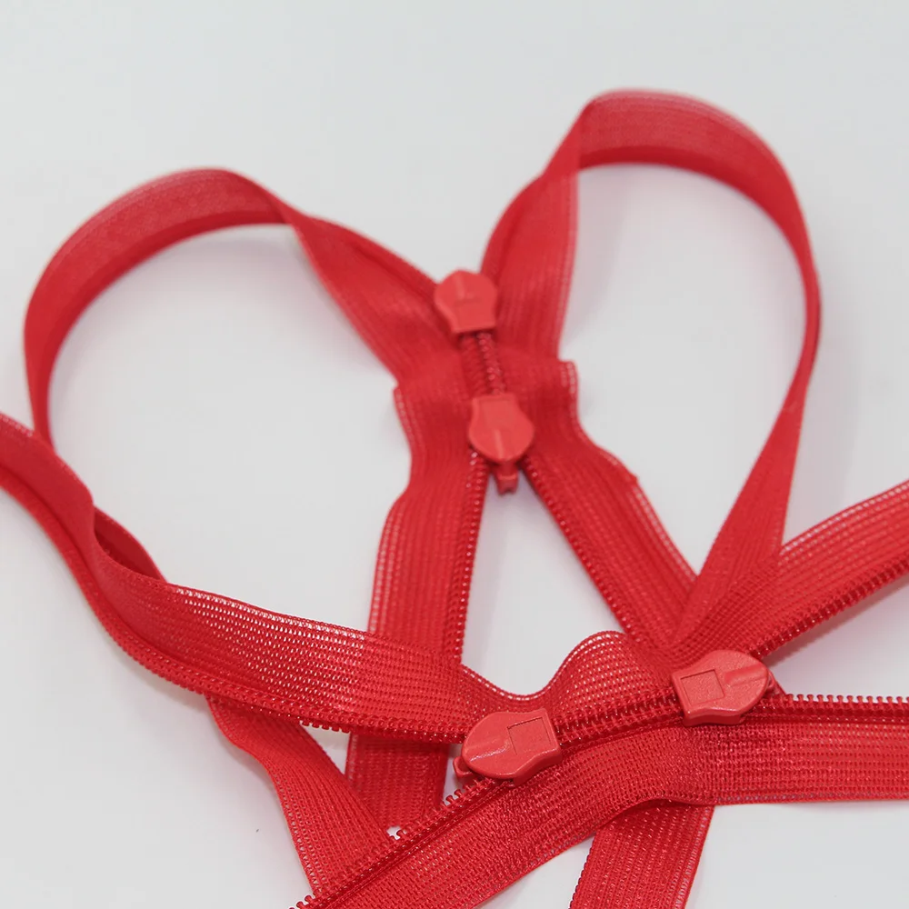 with double sliders #3 2 Way Invisible Zipper for Quilt cover