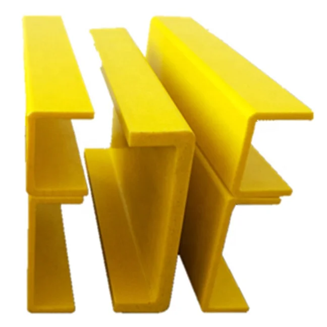 FRP High Strength and Light Weight  channel profiles manufacturer