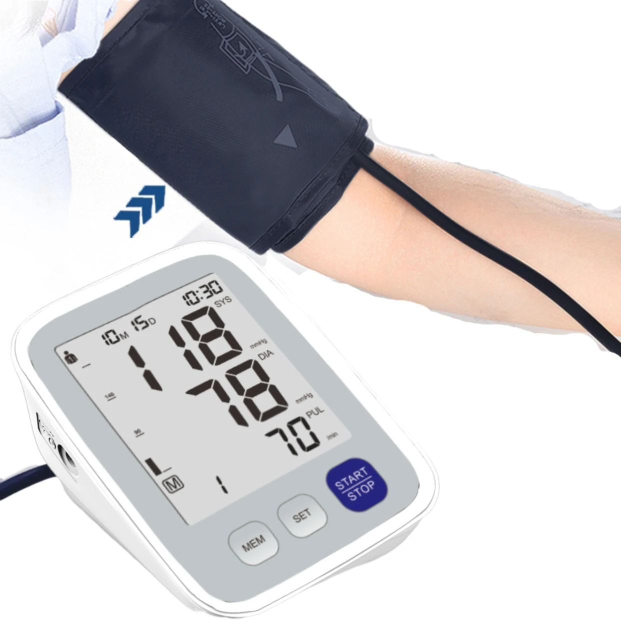 Hot Sale Apparatus For Measuring Pulse And Monitors Best Pressure Machine Blood Pressure Monitor