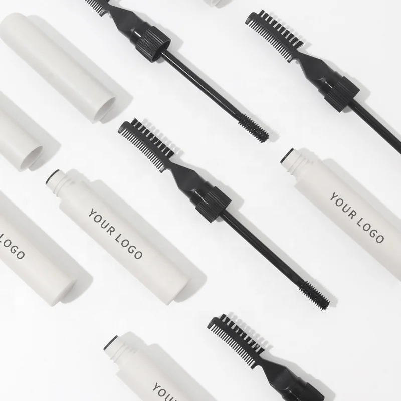 Low MOQ Custom Your Own Logo Best New Grey Tube Brow Freeze Wax Gel Long Lasting Dry Fast Waterproof Liquid Clear Eyebrow Gel