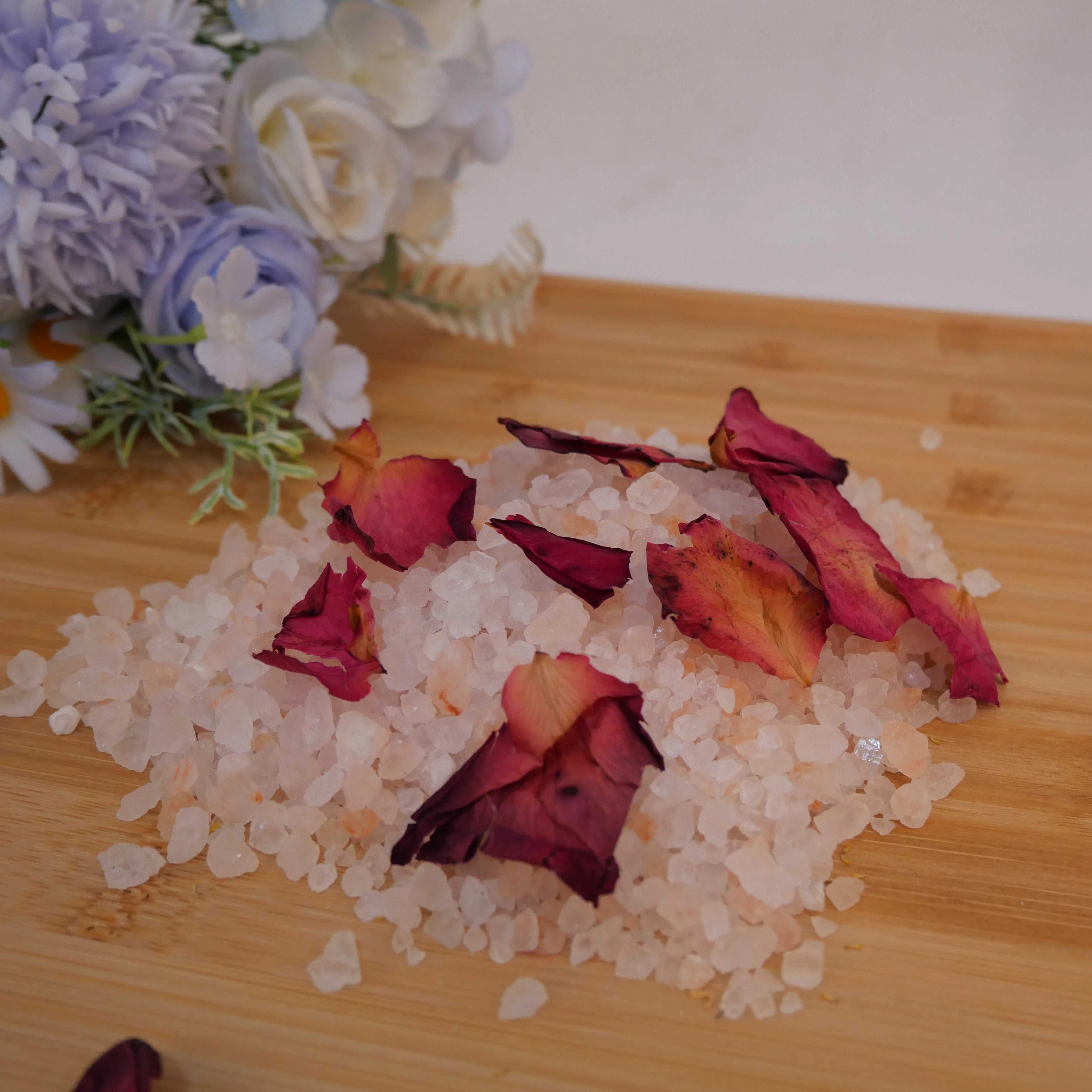 Оптовая продажа очищенный скраб для ванны с Мертвого моря хималайская Соль ванн полезные тела натуральные минеральные ингредиенты