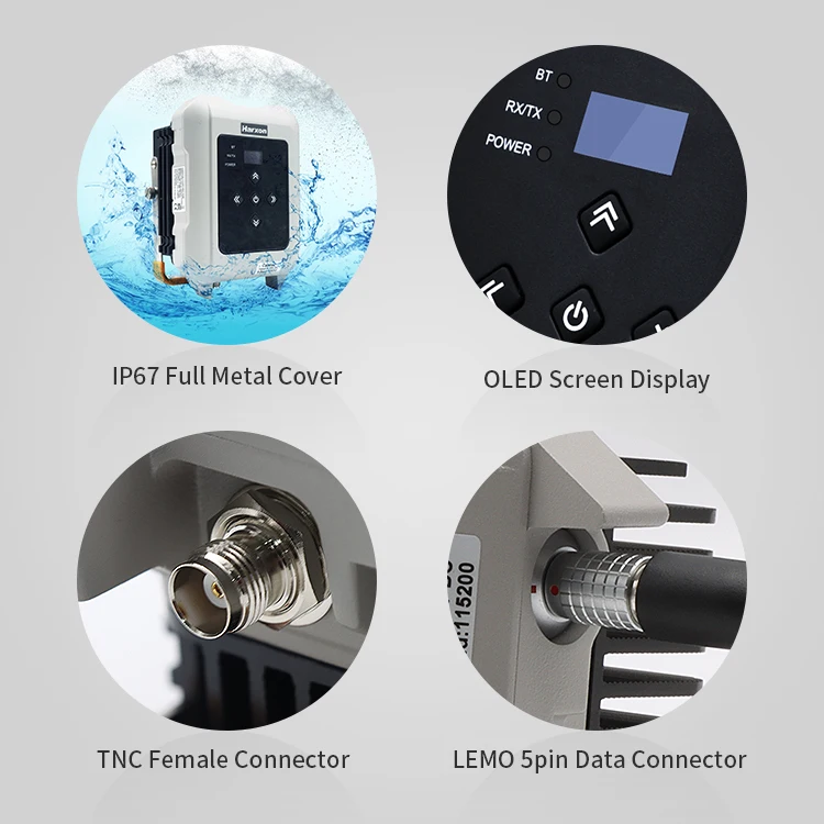 Harxon Manufacture UHF Radio Multi Operating Mode Identify High Performance Radio Modem