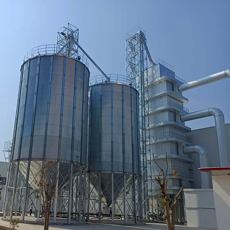 1000 Ton Grain Storage Steel Maize Soybeans Silo