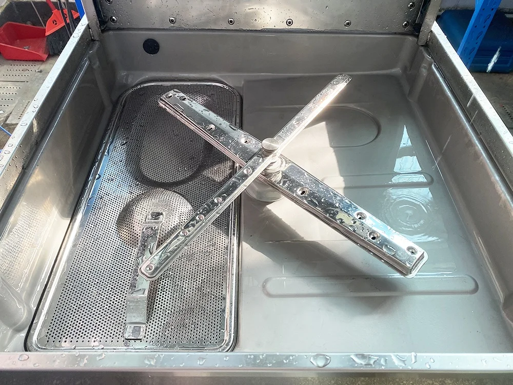 15 Dishwasher Years factory Efficient Commercial Dishwasher Multi-Functional Hood Type Freestanding Catering Equipment