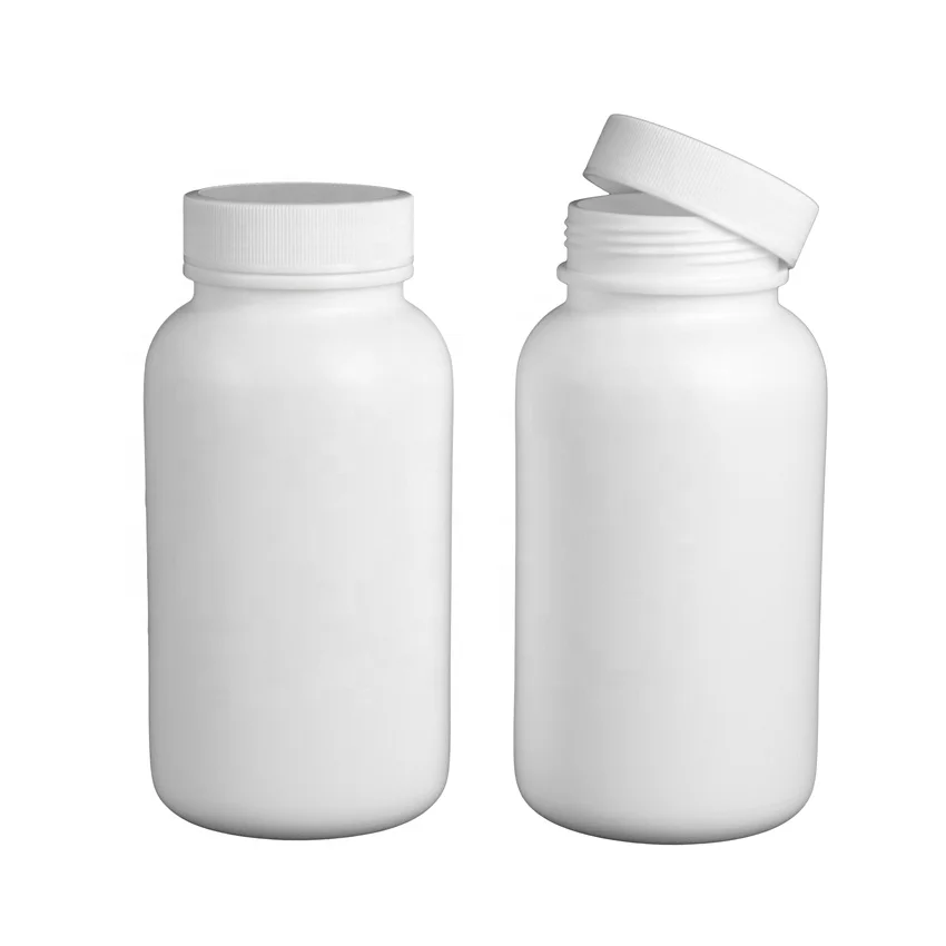 400ml pill plastic white bottles capsule plastic bottle health care product