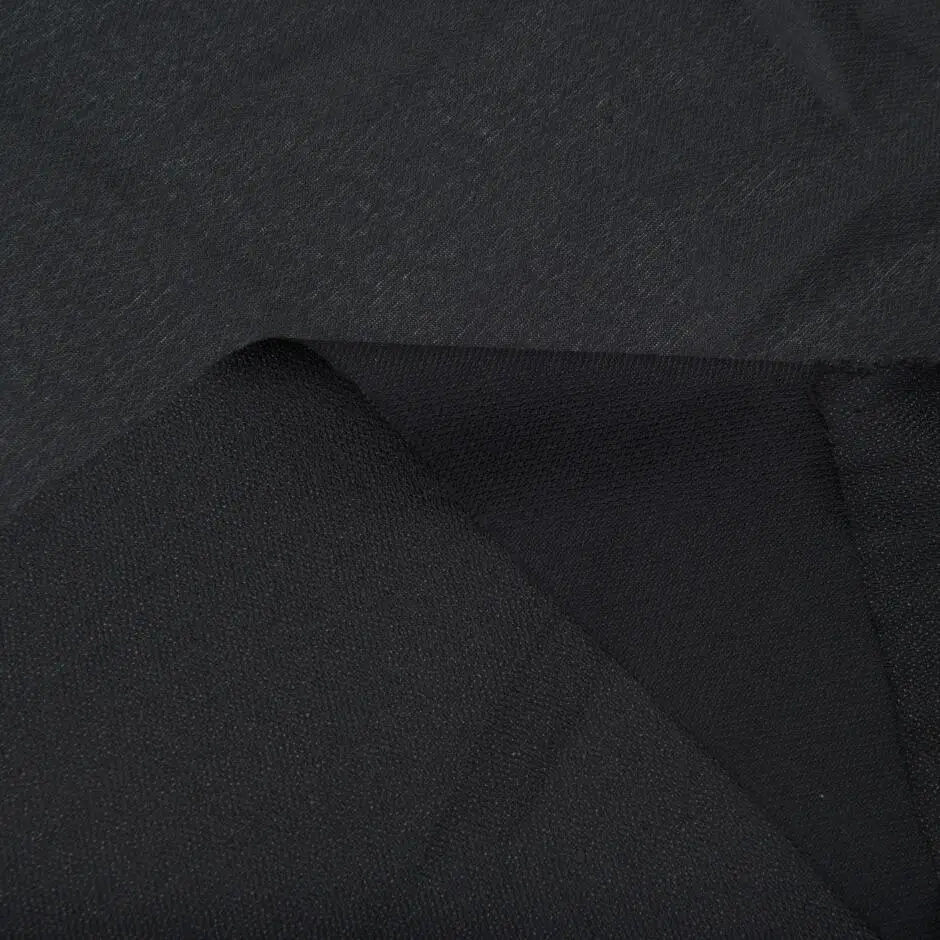 Interlining fabric manufacturer waterjet woven cheap price double dot fusing interlining fusible