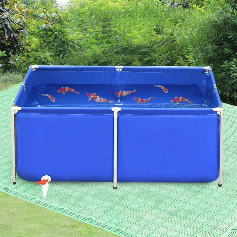 DC-3004 Manufactory Foldable PVC Fish Tank in Farm Catfish Pond Tank Durable And Foldable Water Tank Also Can be Bathtub