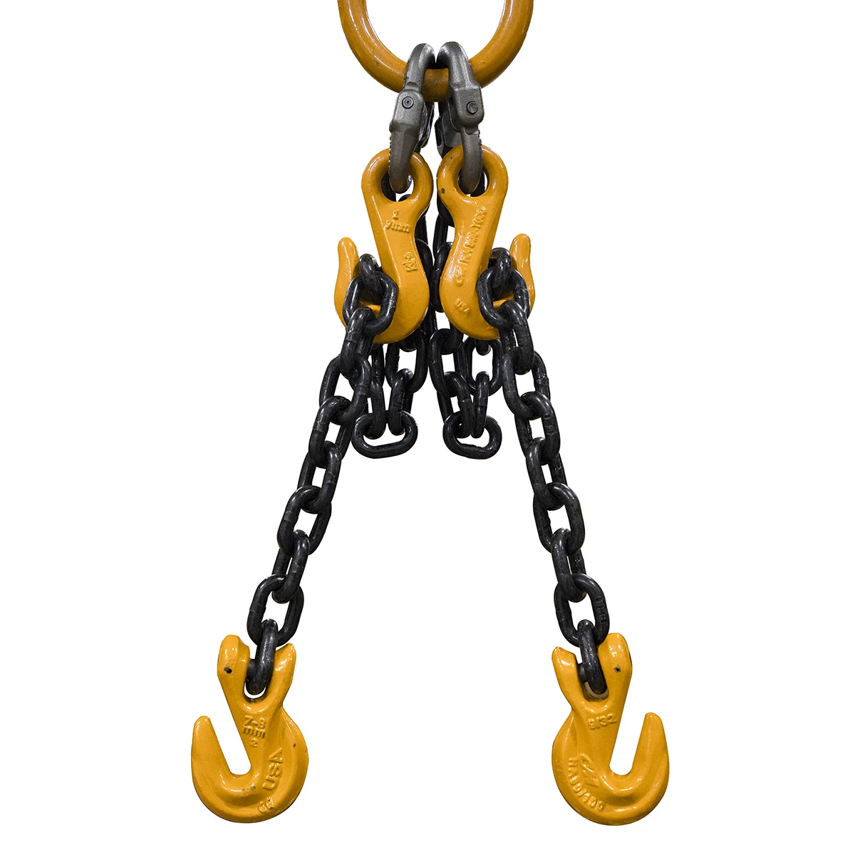 OEM Sling 3ton G80 Red Choker Crane Webbing Oil Drum Master Link Chain Slings for Lifting Chains Factory|Sling Chain with Hook L
