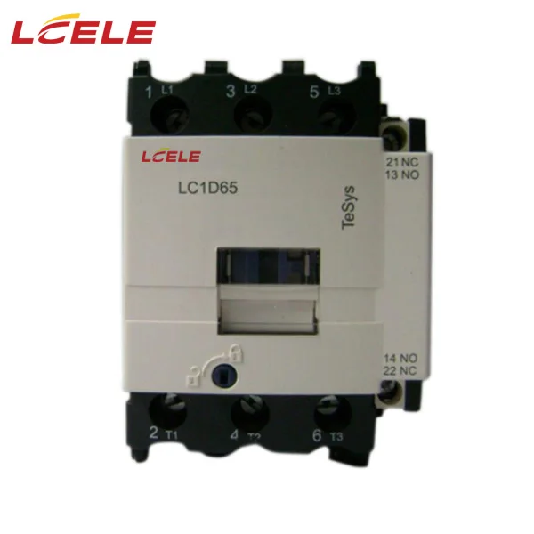 LC1 D09 Air coil circuit electric rating ac magnetic contactor LC1 Series AC / DC Contactor Disconnect