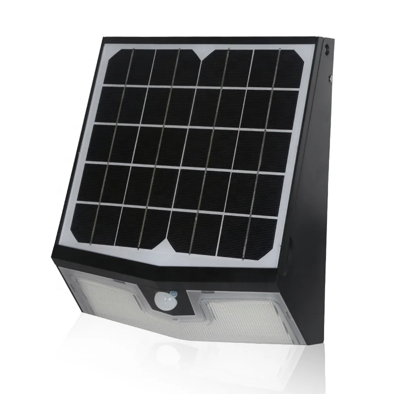 Наружный светодиодный настенный светильник на солнечной батарее, большая мощность, регулируемый, для сада, с дистанционным управлением, режимы работы «сделай сам»