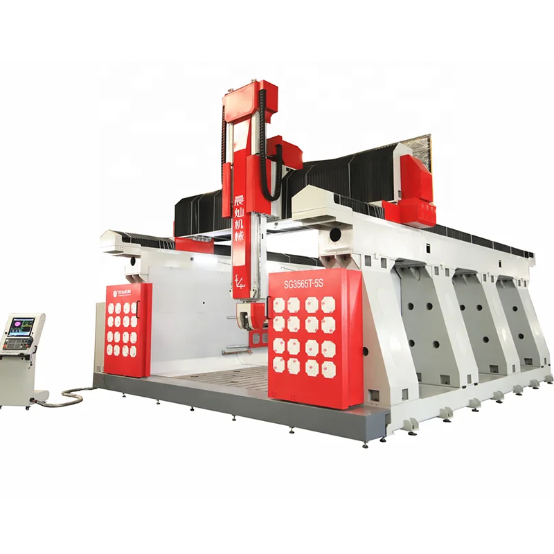 5 axis cnc router machinery / five axis cnc molding machinery