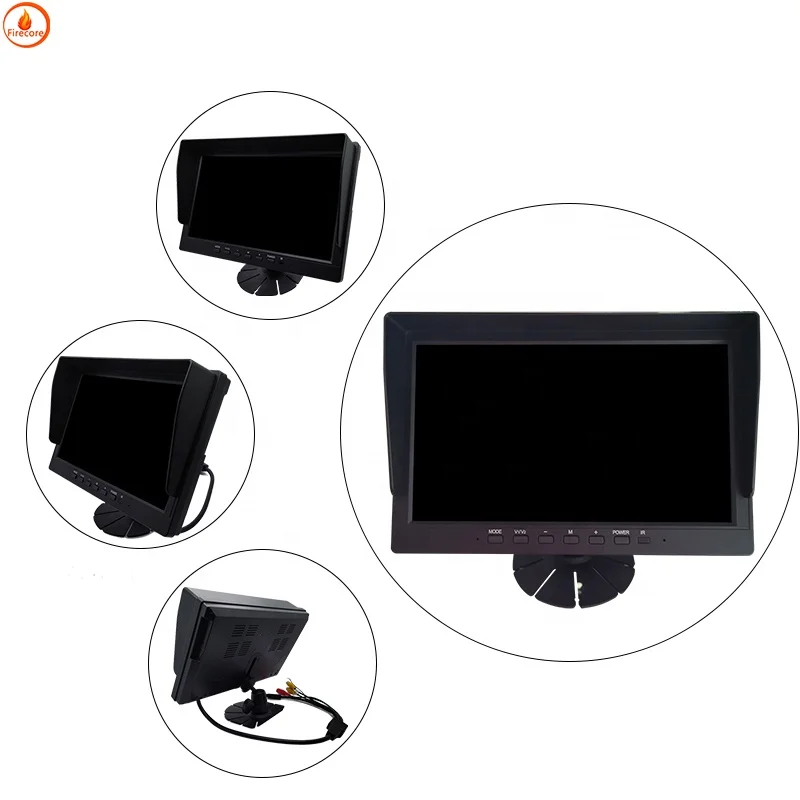 7inch high-definition display Vehicle mounted rear headrest screen VGA Vehicle mounted 10.1 inch display