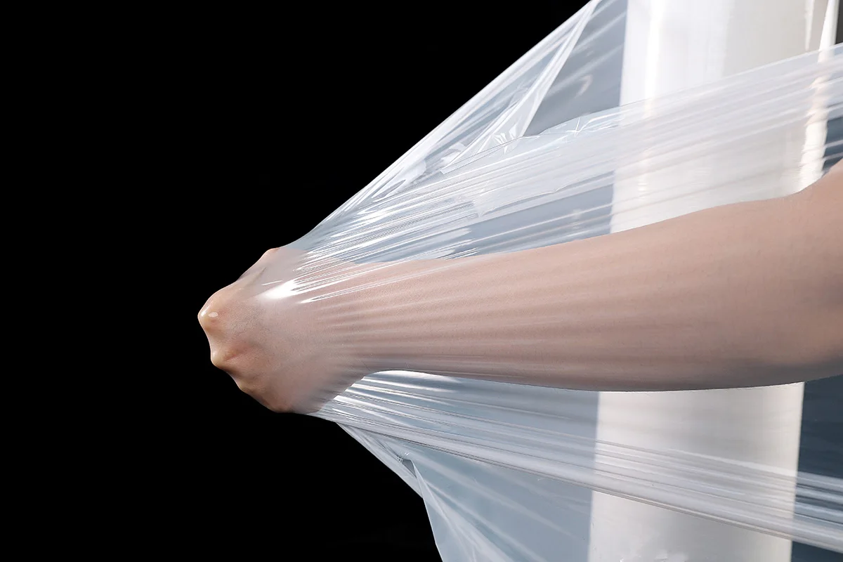 Packaging Custom Color Dust-proof Film High Tensile Strength Pe Stretch Film