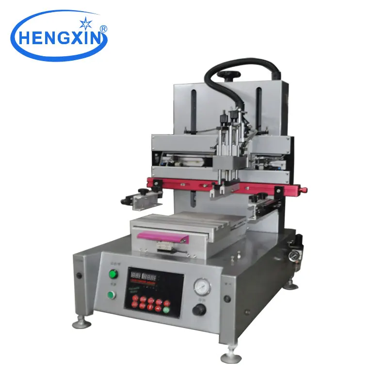 S-2030 mini desktop flat vacuum screen printing machine for ruler insole t-shirt fabric jute bag pcb board pvc sheet