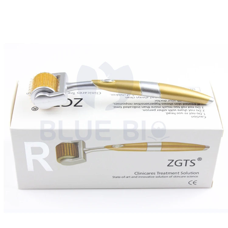 Derma rolling system acne scars removal 192 needles derma roller 1mm needle dermaroller