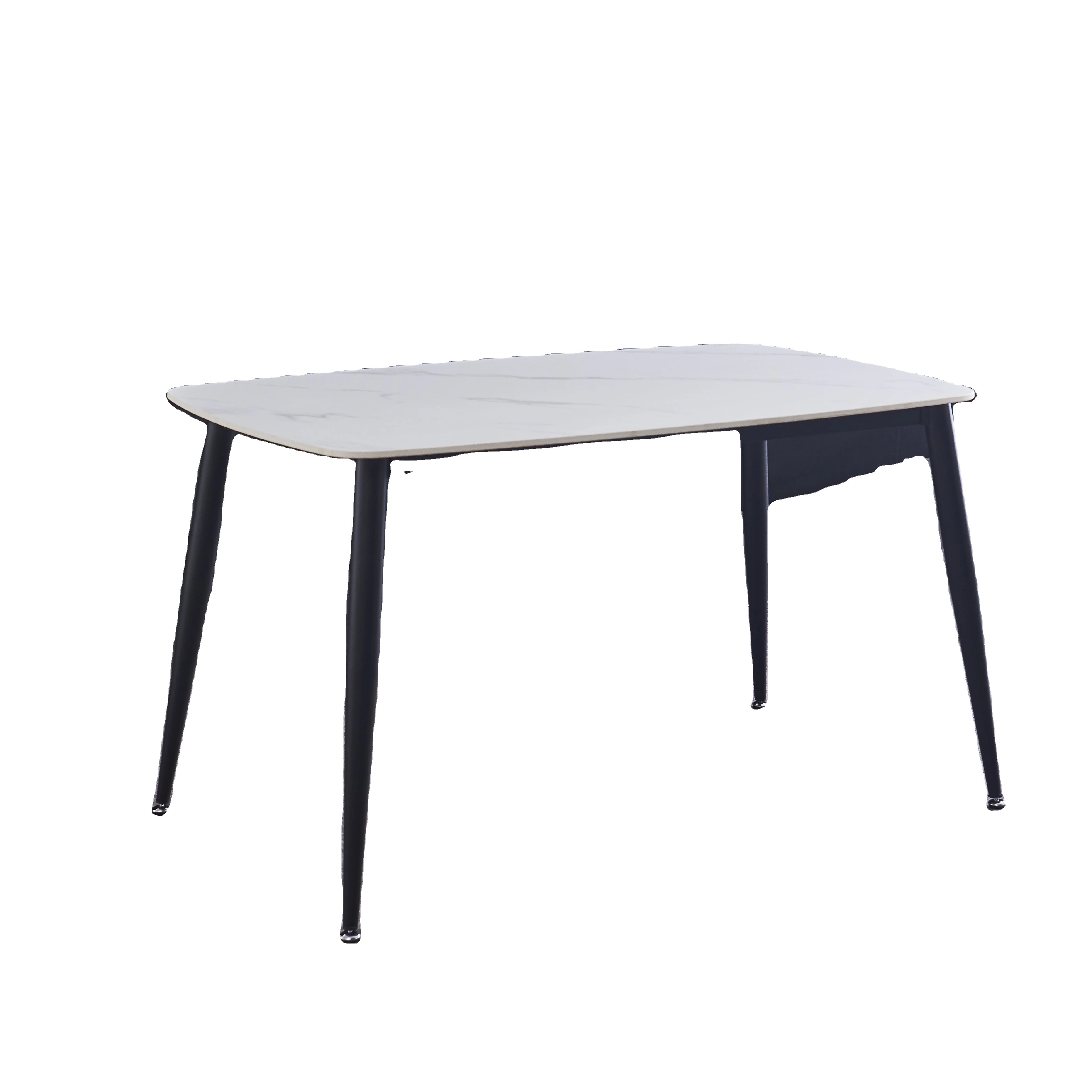 Slate dining table Classic restaurant modern light luxury marble dining table
