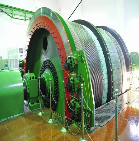Single-Rope Winder Double Drum Mine Hoist