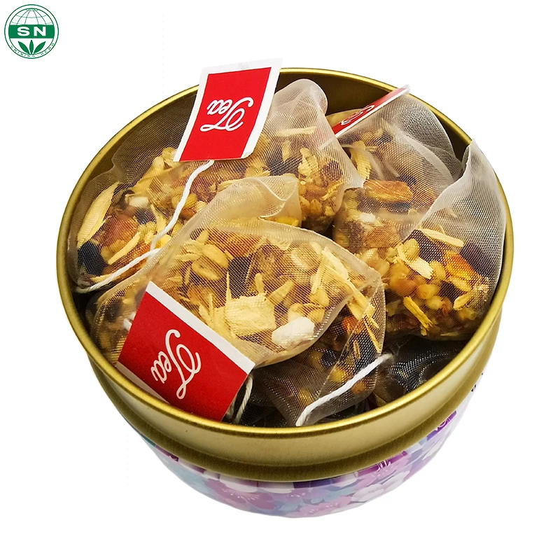 Detox Herbal Tea 100% Natural Herbs Ingredients Remove Toxins, Get Relaxed And Comfortable