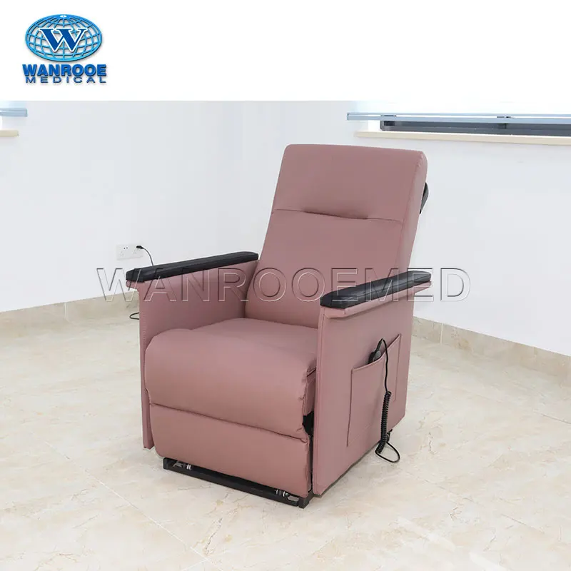 BHC302 Hospital Adjustable Geriatric Recliner Folding Accompanying Patient Chair (1600217820214)