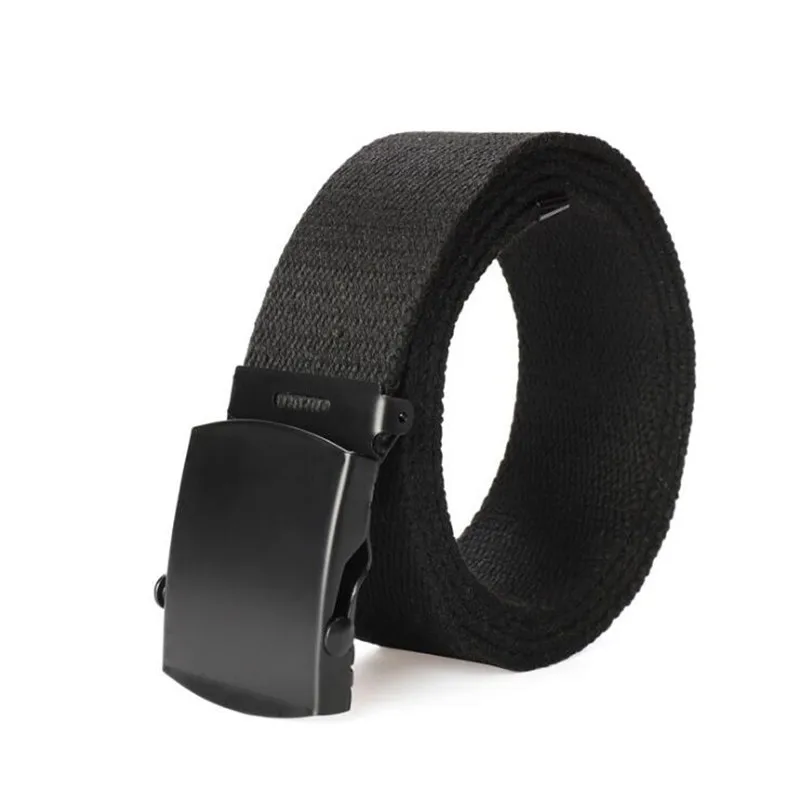 Новый тканевый ремень LQbelt с металлической пряжкой для мужчин и женщин, тканевый ремень унисекс, оптовая продажа с завода