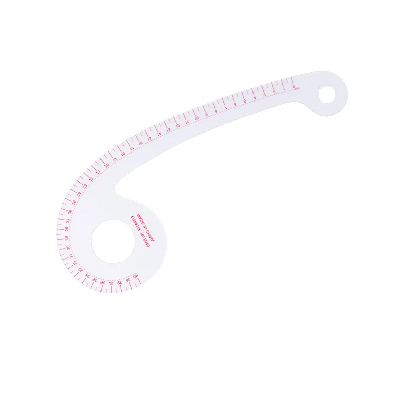 Clothing garment pattern design plate making version sewing french curve ruler cutting grading arc straight soft tailor ruler