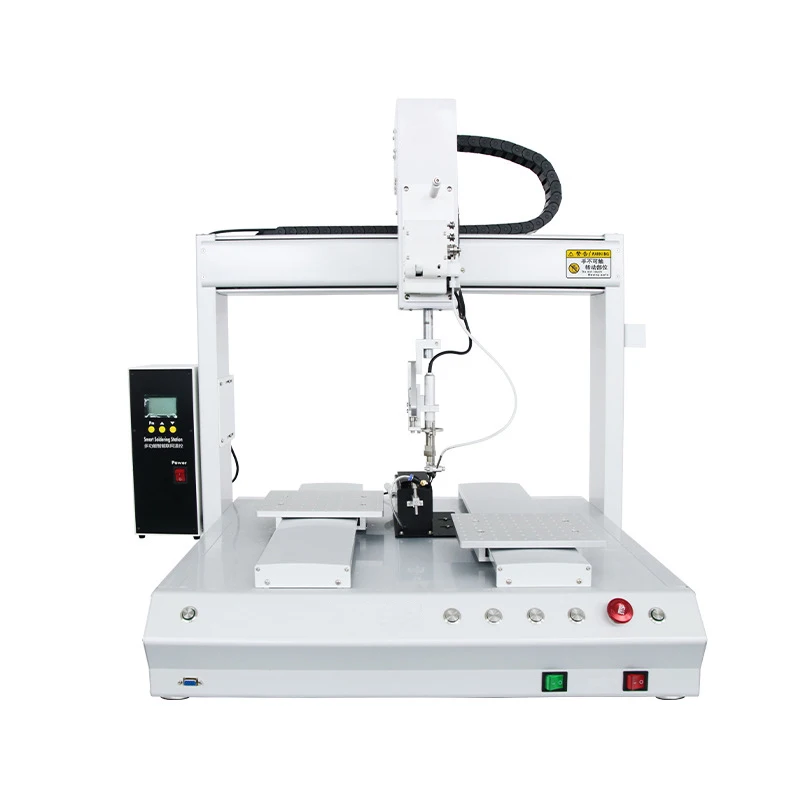 4 Axis Automation Desktop Smd Thermostat System Robotic Pcb Soldering Robot Soldering Machine Soldering Wire Automatic 3~5 Axis
