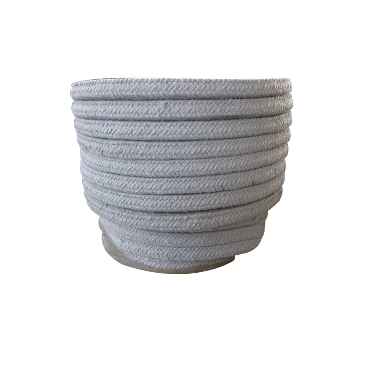 Manufacture 1260C  Fire Resistant Refractory Ceramic Fiber Square Braided Rope for Electric Stove