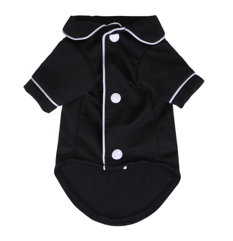 Hot Pet French Style Dog Pajamas Dog Comfortable Cotton Fashion Night Clothes Dog Teddy Bichon Pajamas Teacup dog small dog