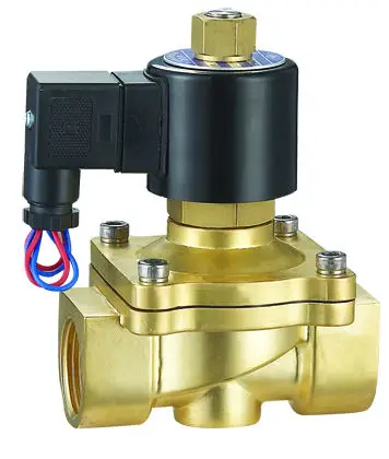 2W Series Semi Direct Acting Solenoid Valve Medium Pressure BRASS SS304 Electric Direct Acting 2/2 Way Solenoid Valve