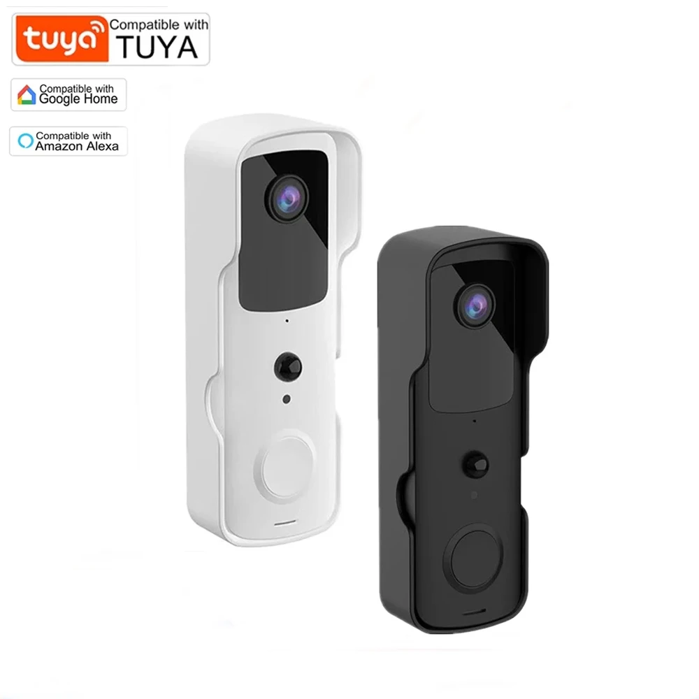 Smart Visual Intercom Doorbell Night Vision Digital Doorbell With Camera And PIR Motion Detection