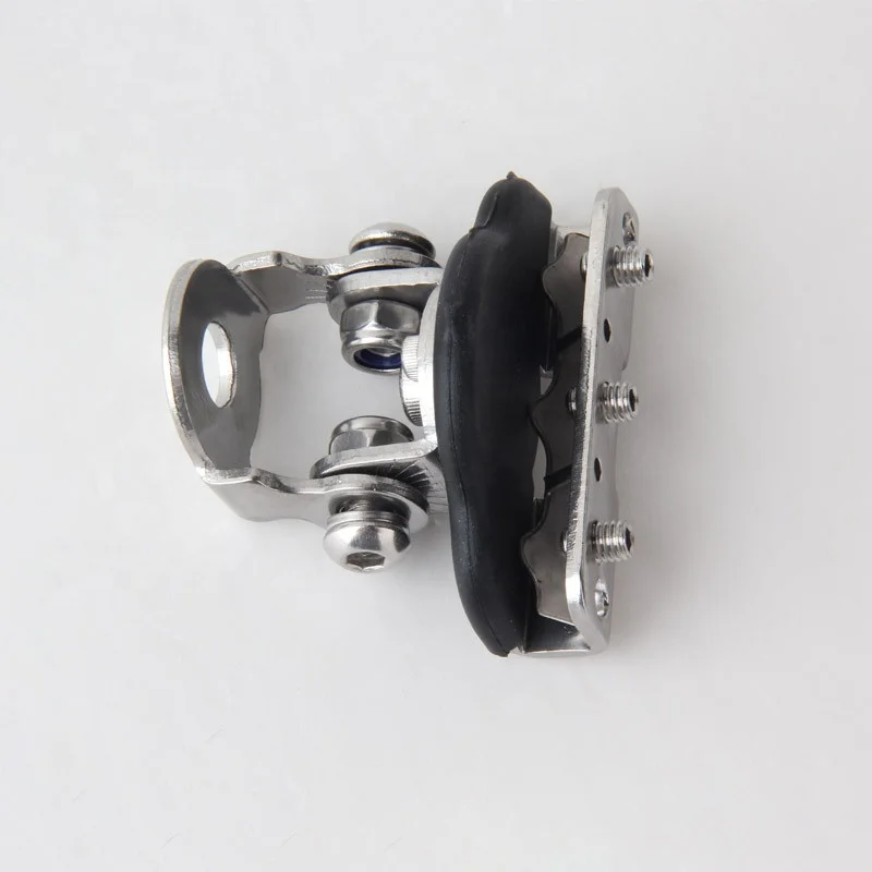 2PCS Universal Adjustable Pillar Hood  Stainless Steel Auto Hood Led Light Bracket Led Light Mounting Holder