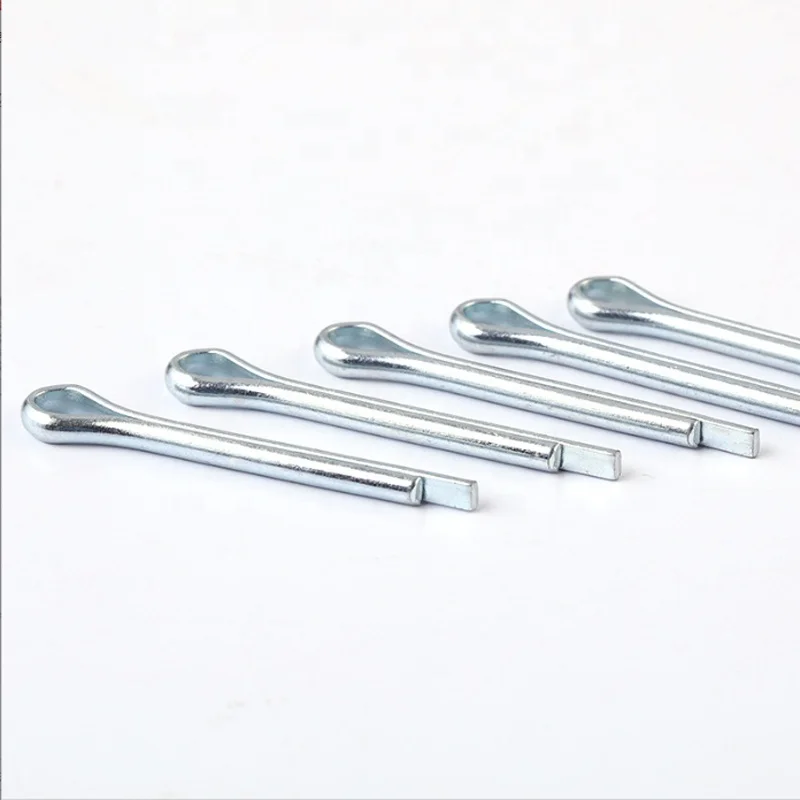 GB91 Split Cotter Pin DIN94 Zinc Plated Galvanized Split Open Pin DIN 94 For Connection