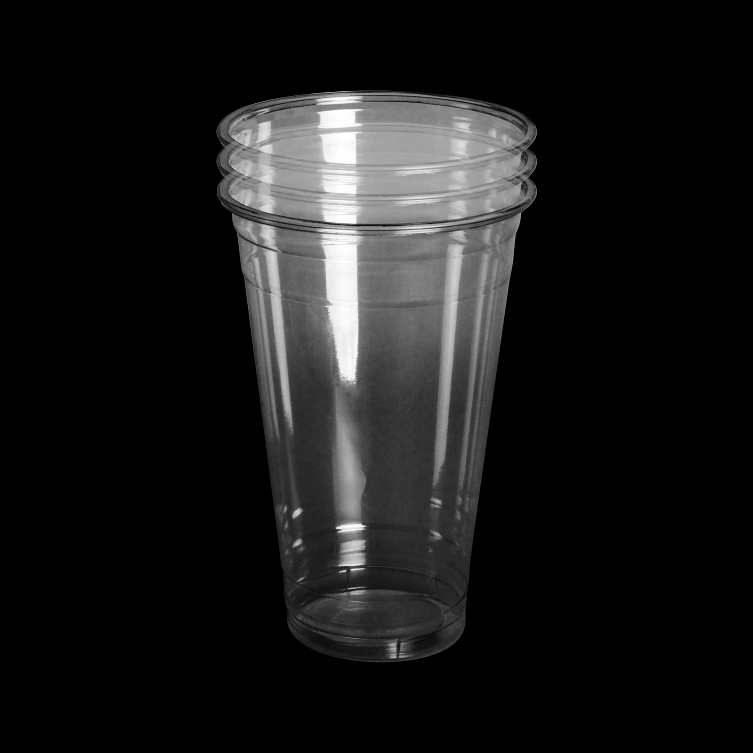 high quality 10mm clear plastic pigment cups dispo small plastic sauce containers portion cup with li