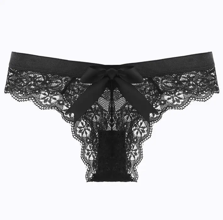 Sexy Lace Thong Women Butterfly Low Waist Panties Transparent Underwear Ladies Briefs Lingerie Pant Under ware Women Lingerie