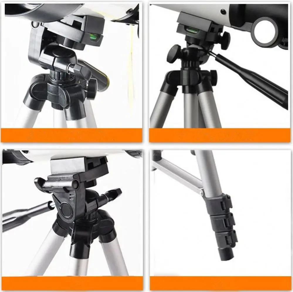 Astronomical Telescope and Beginners Travel Scope 70mm Apeture 400mm AZ Mount telescope with tripod telescopio astronomico