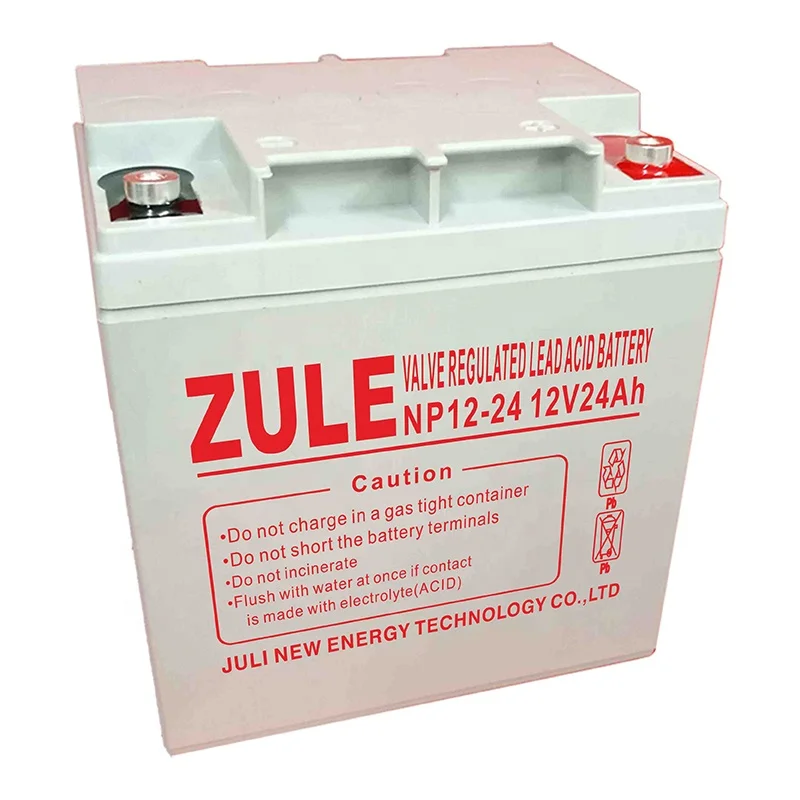 China Manufactured Storage Vrla Lead Acid Batteries 12V24ah Ups Battery