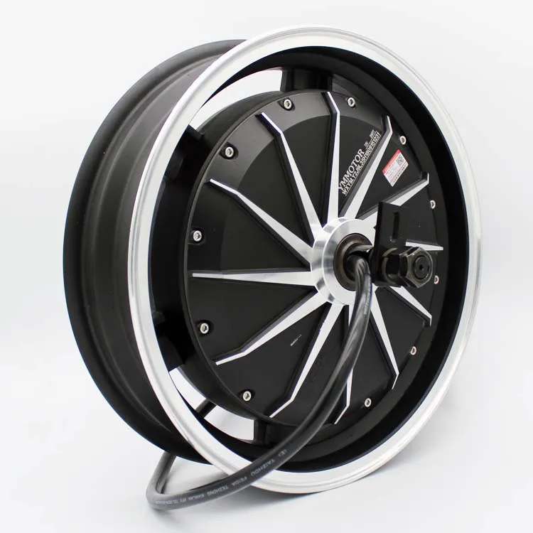 DC hub motor 1500W 48V 14 inch low speed electric wheel hub motor for electric motorcycle