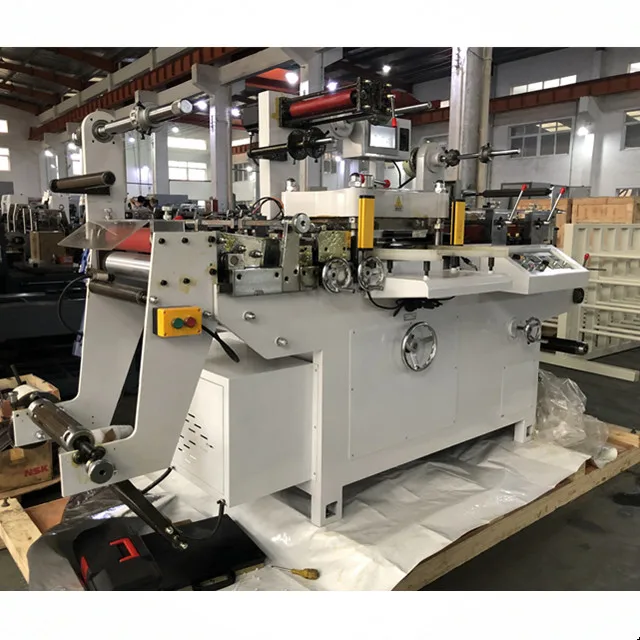 Hot Sales MQ-350 Series Flat Bed Automatic Label Sticker Roll Die Cutting Machine