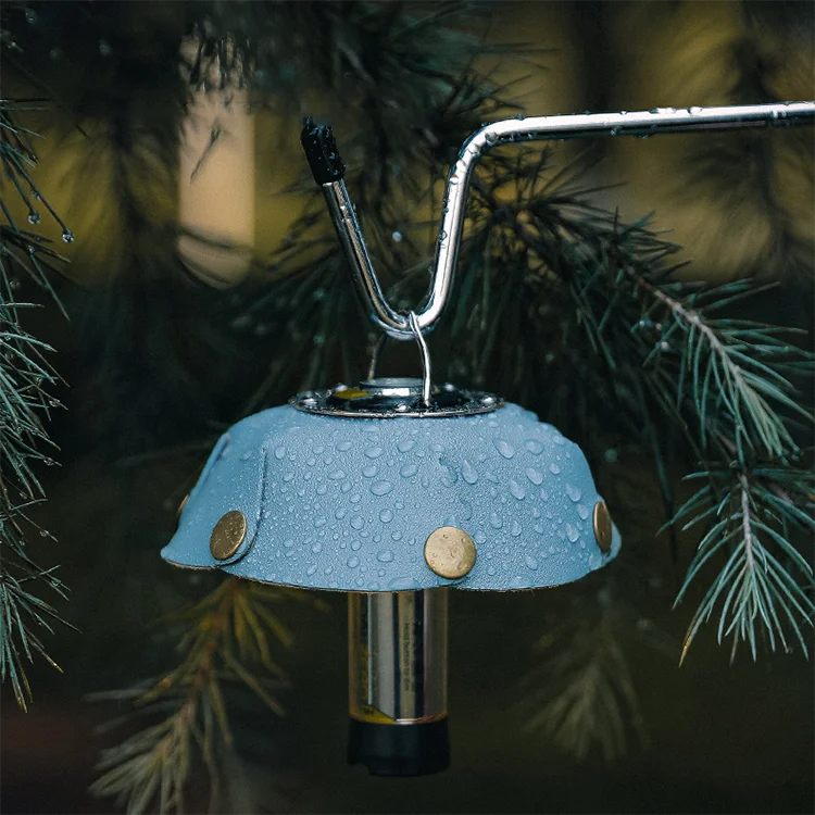 Wholesale PU Leather LampShade Removable Dustproof Lampshade Flash Light Reflective Lampshade Outdoor Table Lamp Shade Cover