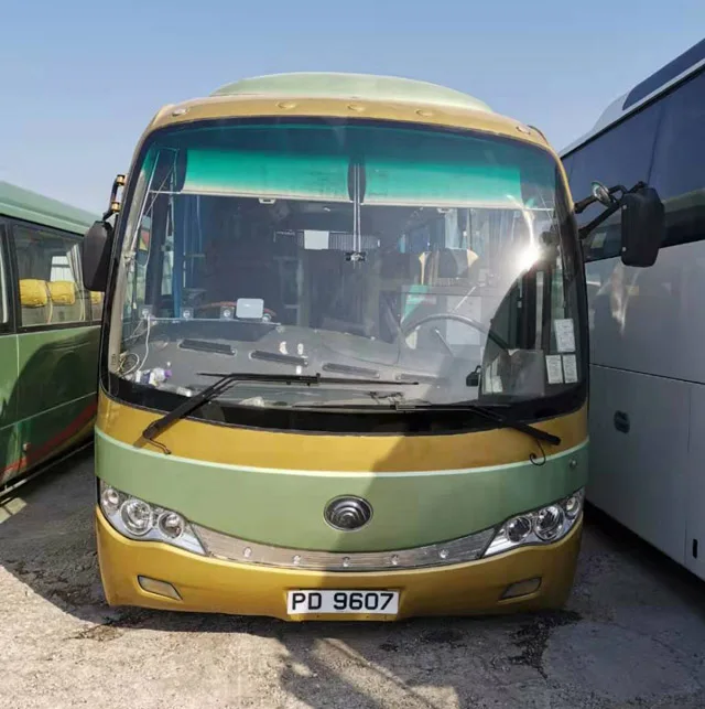Used Coaster Right Hand Drive YUTONG KINGLONG Tourist Coach Bus
