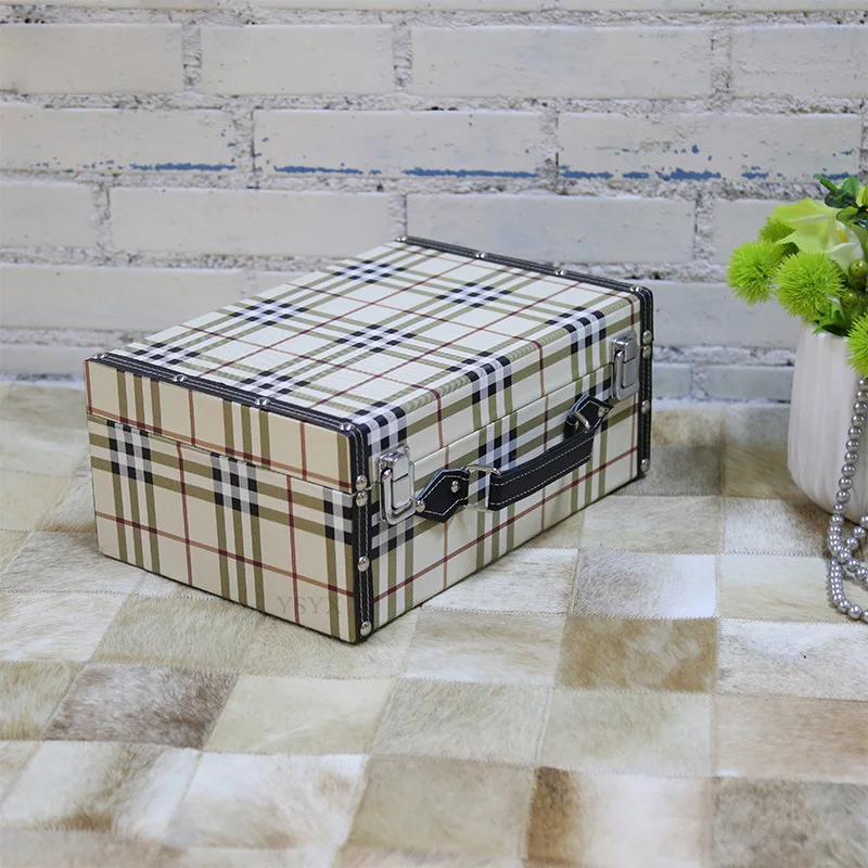 Chinese manufacturers wholesale leather suitcases decorative suitcases vintage suitcases for home wedding venues set of 2