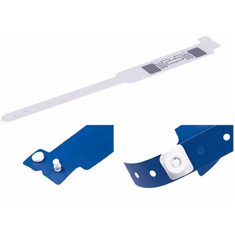 Custom Logo Wrist Band Festival Event Medical Waterproof Tag Bracelet Id Paper Disposable One-Off Vinyl Plastic Pvc Wristband