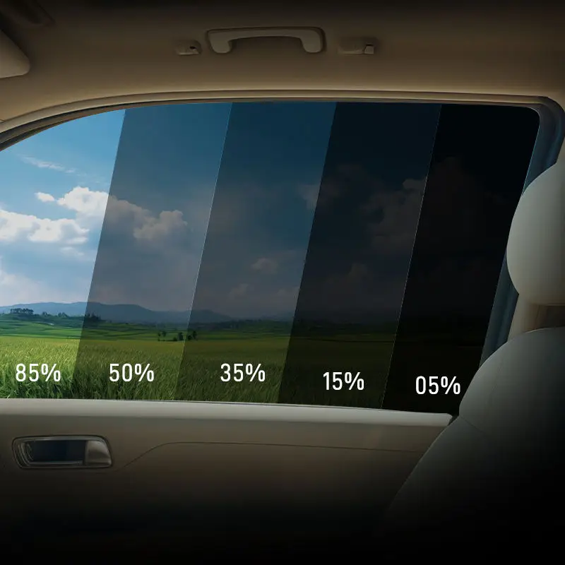 Sun Control Film Heat Rejection Car Tinted Window Film Heat Resistant Korea Solar Uv Rejection Home Single Color with No Pattern