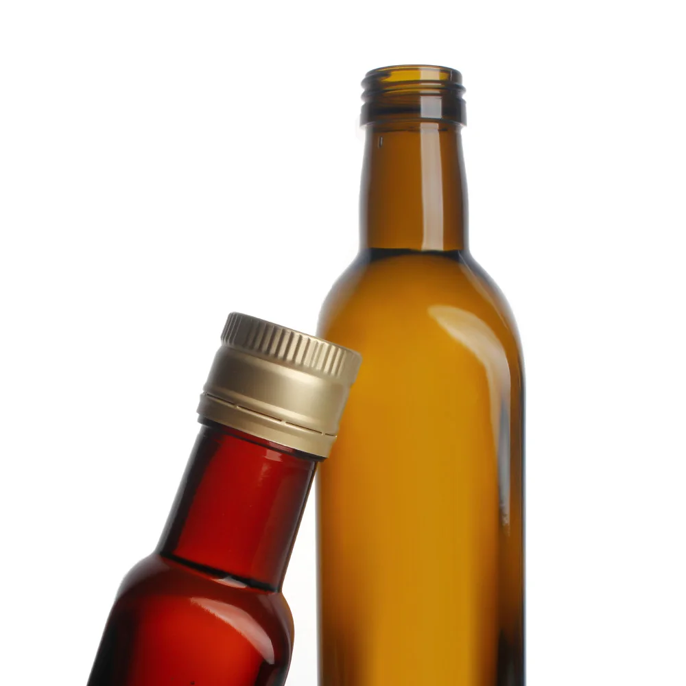 Popular Wholesale 100ml 250ml 500ml 750ml 1000ml dark green transparent round square shape China  Cooking Olive Oil Bottles