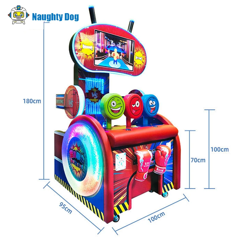 Factory direct sales of China-made multi-color boxing machine coin-operated electronic boxing game machine