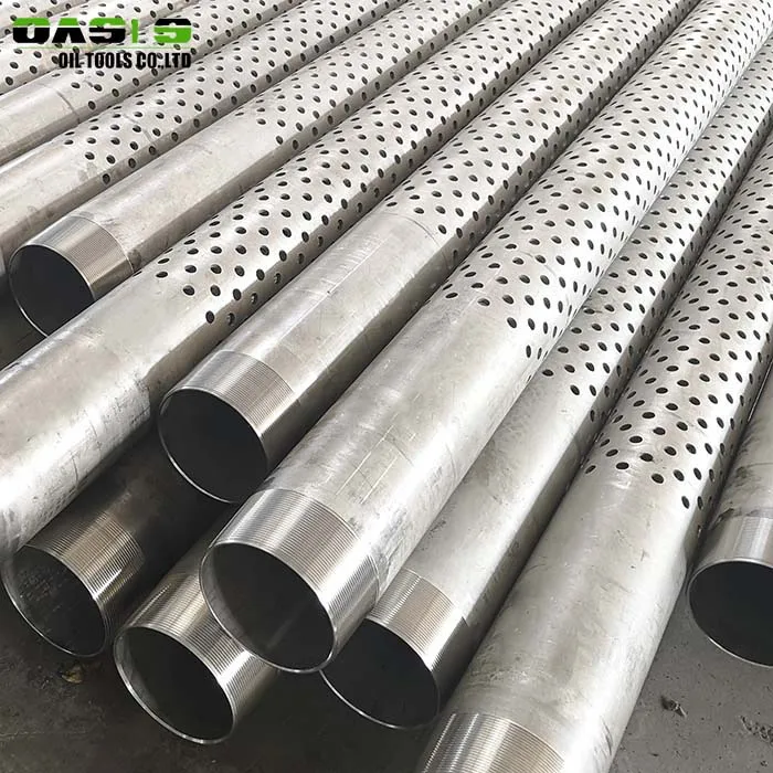 7in Stainless Steel AISI 304 304L 316L Perforated Well Tube Pipe