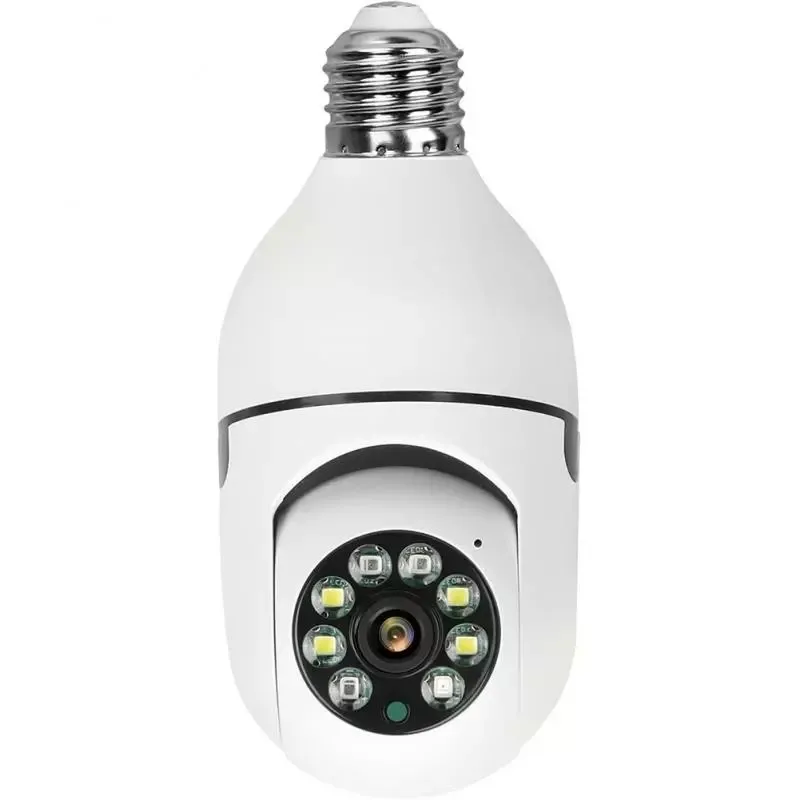 2MP Light Bulb E27 Wireless IP Camera WiFi 1080P Panoramic PTZ Home Security CCTV 360 Degree Camera